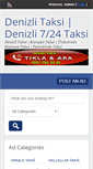 Mobile Screenshot of denizlitaksicim.com